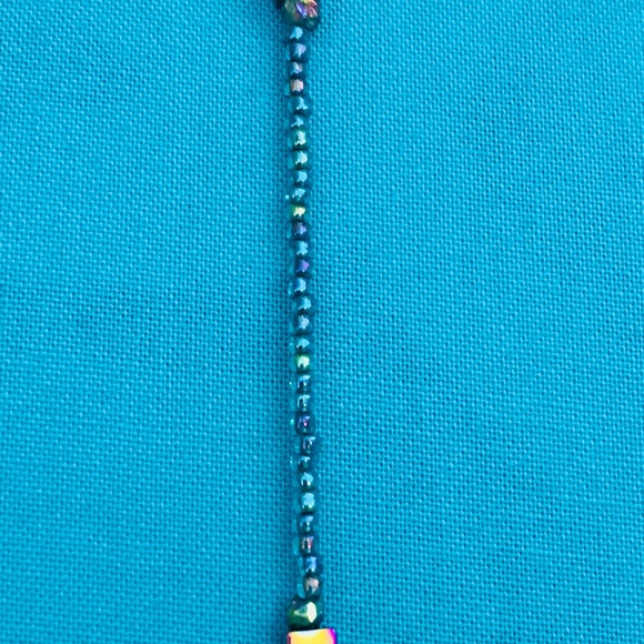 MAKE AN OFFER , Beaded Necklace hand made - Picture 3 of 3